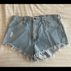 Wrangler blue Jean shorts